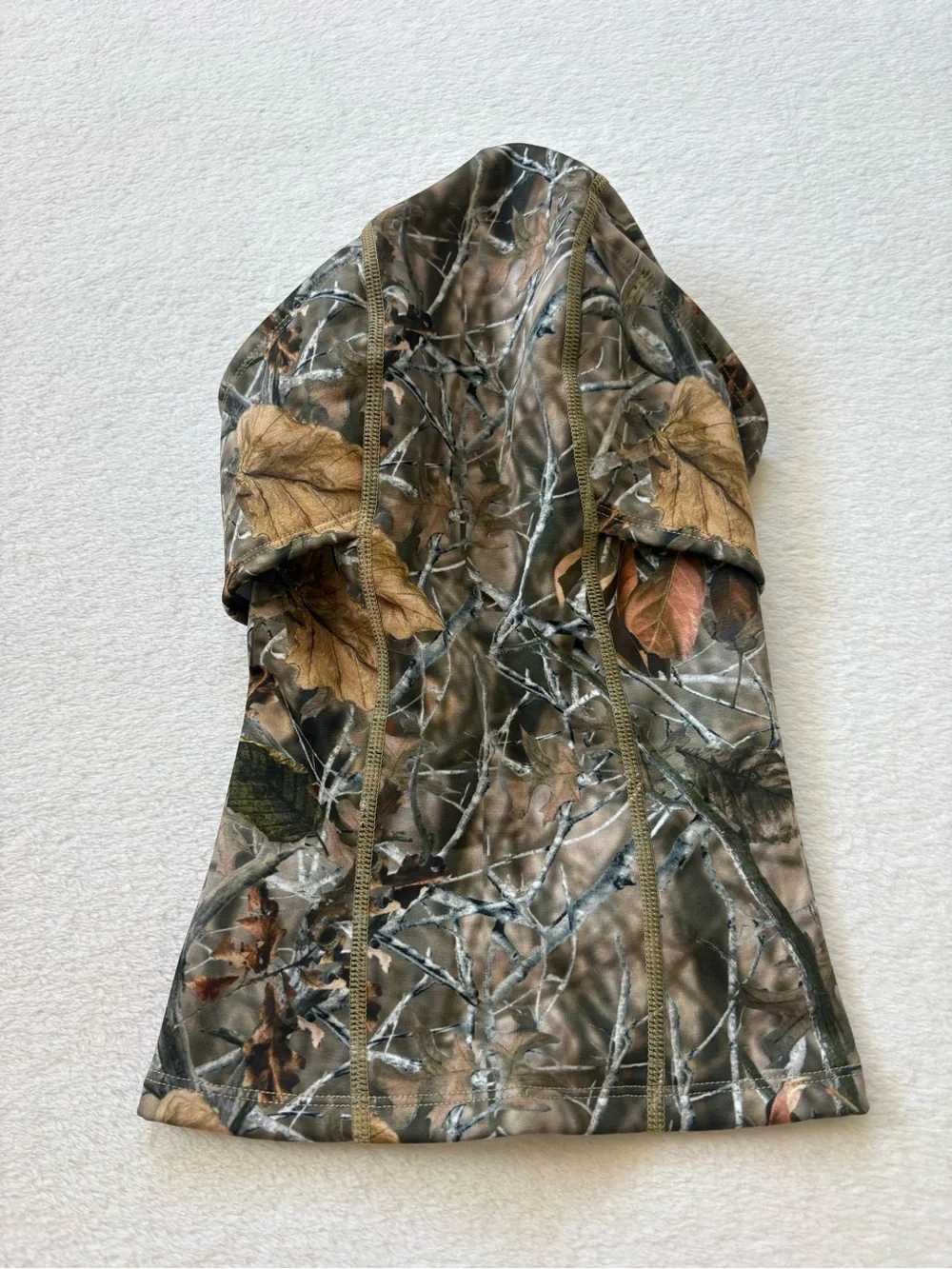Camo Hooded Balaclava - Realtree-Style Camouflage